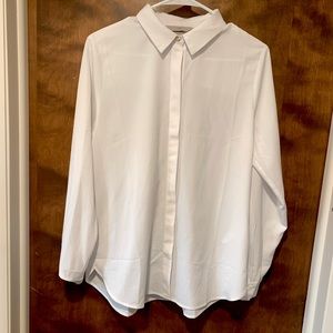 H&M white button up